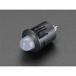 2172, Adafruit Accessories 8mm Plastic Bevel LED Holder - Pack of 5