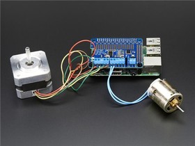 2348, Power Management IC Development Tools Adafruit DC & Stepper Motor HAT for Raspberry Pi - Mini Kit