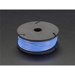 2514, Adafruit Accessories Silicone Cover Stranded-Core Wire - 25ft 26AWG - Blue