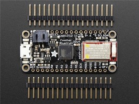 Фото 1/6 2829, Bluetooth Development Tools - 802.15.1 Adafruit Feather 32u4 Bluefruit LE