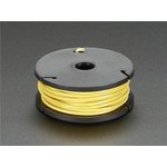 2987, Adafruit Accessories Stranded-Core Wire Spool - 25ft - 22AWG - Yellow