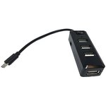 2991, Adafruit Accessories USB Mini Hub with Power Switch - OTG Micro-USB