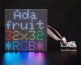 3036, Educational Kits Adafruit RGB Matrix Featherwing Kit - For RP2040 M0 and M4 Feathers
