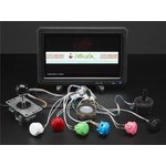 3422, Arcade Bonnet for Raspberry Pi with JST Connectors - Mini Kit