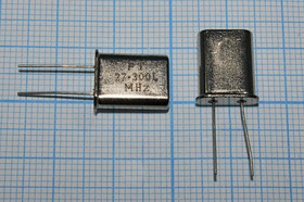 Резонатор кварцевый 27.3МГц в корпусе HC49U, 1-ая гармоника, нагрузка 30пФ; 27300 \HC49U\30\ 30\ 50/-40~85C\U[FT] \1Г(FT27.300L
