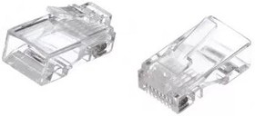 Фото 1/5 Vcom Коннекторы RJ-45 (8P8C) для UTP кабеля 6кат. ( упаковка 100 шт.) NM006-1/100