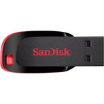 Флеш Диск SanDisk Cruzer Blade 128Gb  SDCZ50-128G-B35 , USB2.0