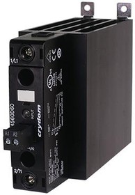 DR4560A60RP, Solid State Relays - Industrial Mount SSR Relay, DIN Rail Mount 45mm, 600VAC/60A, 90-280VAC/DC In, Instantaneous, IOP