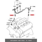 Свеча зажигания MITSUBISHI Pajero MN119942