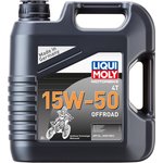 3058, LiquiMoly 15W50 Motorbike 4T Offroad (4L)_масло моторное ...