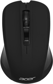 Фото 1/7 Мышь Acer OMR010 черный оптическая (1200dpi) беспроводная USB (3but)