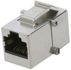 Фото 1/2 39509040010, Modular Connectors / Ethernet Connectors Gender Changer RJ45, f-f