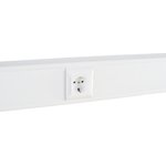 SPL Суппорт с рамкой 1 пост (45х45) на профиль для кабель-канала 100х50 (SPL - ...