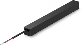 Ambrella Блок питания внутренний с вводом питания для шинопровода Magnetic Ultra Slim GV1242 BK черный IP20 200W 48V 410*26*24