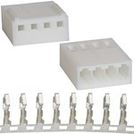 HU-04 pitch 2.54mm+Terminal, Разъем