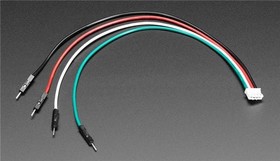 3955, Adafruit Accessories JST PH 2mm 4-Pin to Male Header Cable - I2C STEMMA Cable - 200mm