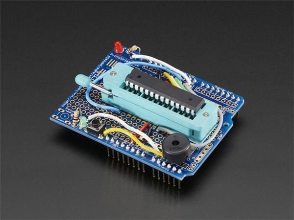 462, Programmers - Processor Based AVR ISP Programmer Shield Kit ...