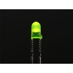 779, Adafruit Accessories Diffused Green 3mm LED - 25 pack