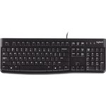 Клавиатура Logitech K120 for Business |920-002522| черная, офисная, 104 клавиши ...