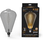 Gauss Лампа Filament ST164 8.5W 165lm 1800К Е27 gray flexible LED