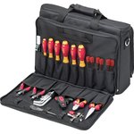43879, 30 Piece Electricians Tool Kit with Bag, VDE Approved