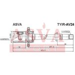 TYIR-AV24, ШРУС внутренний правый 26x40x24 (oem-исполнение)