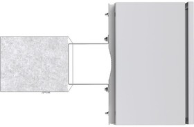 Фото 1/10 fp-dis, Кронштейн для удаления шкафа от столба на 150 мм. Basic