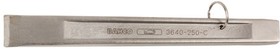 TAH3640-250-C, Vanadium Extra Steel Cold Chisel, 250mm Length, 25.0 mm Blade Width