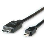11.04.5793-10, Male Mini DisplayPort to Male HDMI, PVC Cable, 4.5m