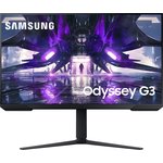 Монитор Samsung 32" Odyssey G3 S32AG320NI черный VA LED 1ms 16:9 HDMI ...