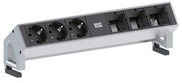 902.202, Desk Outlet with 3x Custom Module DESK 2 3x DE Type F (CEE 7/3) Socket - GST18i3 Plug 200mm