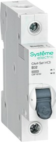 C9F16132, Выключатель автоматический однополюсный (АВ) B 32А 1P 6kA 230В City9 Set, Systeme Electric | купить в розницу и оптом