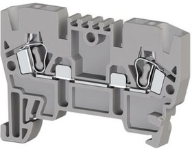 Клеммник пружинный 2,5мм.кв. (серый) YBK2,5 0.0.0.3.06229 – купить оптом и в розницу