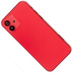 (iPhone 12) задняя крышка в сборе с рамкой для iPhone 12, красный