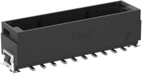 464686 / 464686-E, MaxiBridge Series Surface Mount PCB Header, 20 Contact(s), 2.54mm Pitch, 2 Row(s)