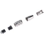 C091 31D105 100 2, Circular DIN Connectors Female 5 Pin Cable straight