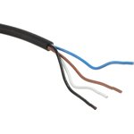 1200060025, Right Angle Female 4 way M12 to Unterminated Sensor Actuator Cable, 5m