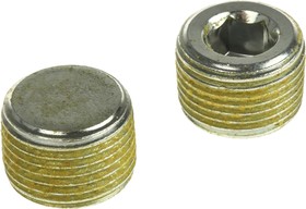 Фото 1/2 PLUG3/8, R 3/8 Plug Fitting for 3/8in