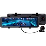 Видеорегистратор TrendVision CarPlay Mirror черный 2Mpix 2160x3840 2160p 150гр ...