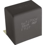 MKP386M447200JT4, MKP386M Polypropylene Film Capacitor, 2kV dc, ±5%, 470nF