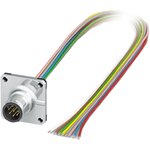1441561, Male 8 way M12 to Sensor Actuator Cable, 500mm
