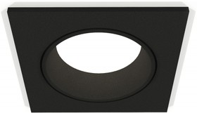 Фото 1/2 Ambrella Комплект встраиваемого светильника XC6521002 SBK черный песок MR16 GU5.3 (C6521, N6111)