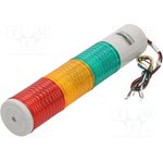 ST56MLF-3-24-RAG, Сигнализатор: сигнальная колонна, LED, красный/янтарный/зеленый