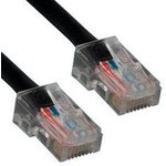73-7771-7, Ethernet Cables / Networking Cables BLACK 7' W/O BOOTS CAT 5E