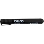 Маркер перманентный Buro пулевидный пиш. наконечник 1-3мм черный
