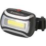 Налобный фонарь, черный, 3Вт COB LED, 3 режима, пластик LED5380 12870