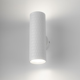 Фото 1/8 Декоративная подсветка ЭРА WL46 WH MR16 GU10 12Вт белый IP20 для интерьера стен фасадов зданий Б0058501