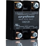 D4D12K, 1-DC Series Solid State Relay, 12 A dc Load, Panel Mount, 400 V dc Load ...