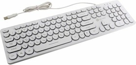 Клавиатура Oklick 420MRL White
