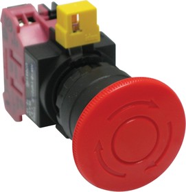 Фото 1/2 HW1B-V4F01-R, Emergency Stop Switches / E-Stop Switches 22mm Emergency-Stop